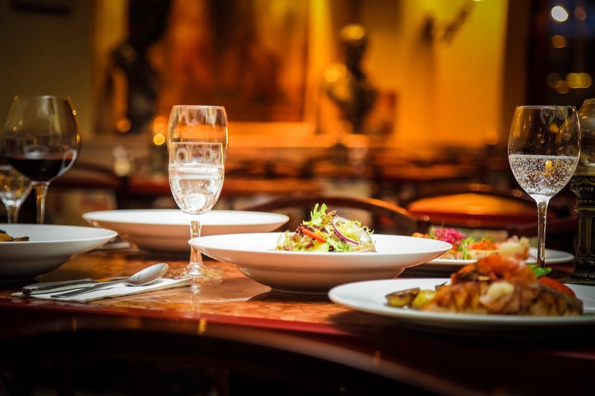 Candlelit dinner at Tiga Restaurant