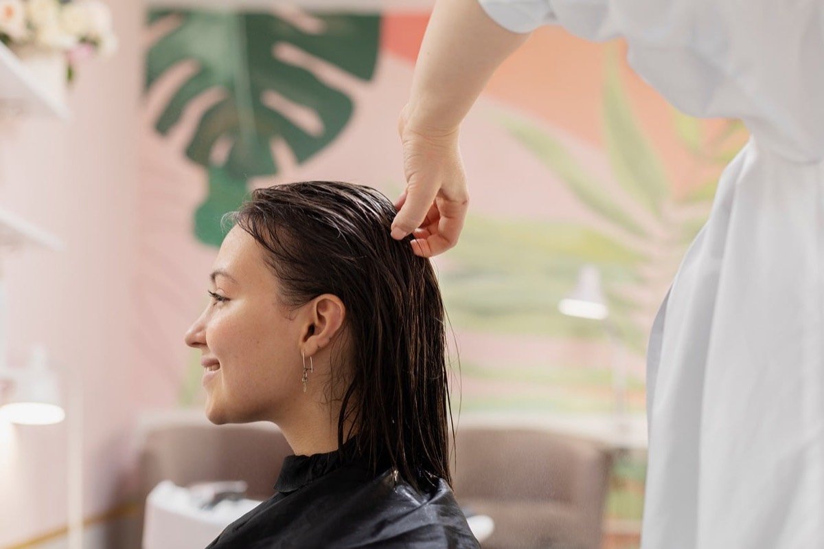 Hair salon at Tiga